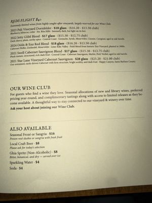 Menu photo 8 Pali Wine San Diego, CA Menu photo 8 Pali Wine San Diego, CA