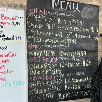 Uncle Jacks Kitchen - Menu - Seafood Near Me - Tyler, Texas