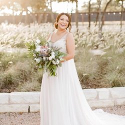 Brittnay's Bronze Beauties - This Bronze Bride is stunning in her natural BBB tan!