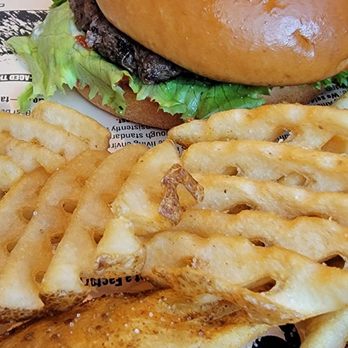 Flying Dog Tap House - Burger and fries - Salad Near Me - Baltimore, Maryland