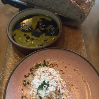 Fish Nor Fowl - Focaccia with Tomato Whipped Butter - New American Near Me - Pittsburgh, Pennsylvania