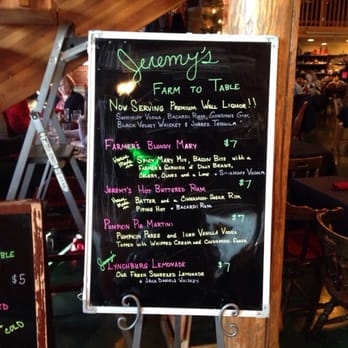 Jeremy's Farm to Table - New American Near Me - Chehalis, Washington