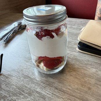 Slim Chickens - Strawberry Cheesecake Jar - Southern Near Me - Murfreesboro, Tennessee