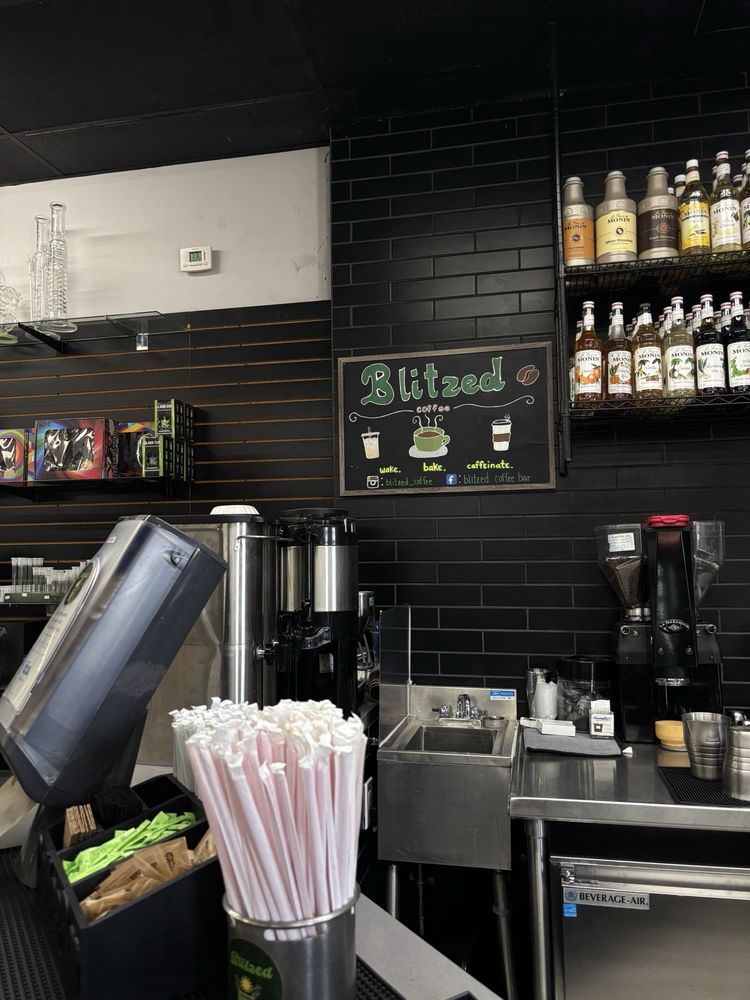 Blitzed Coffee Bar Logo