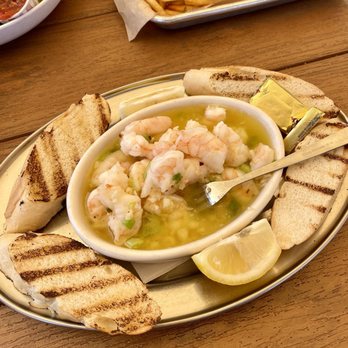 Shoreline Cafe - Garlic shrimp - Seafood Near Me - Santa Barbara, California