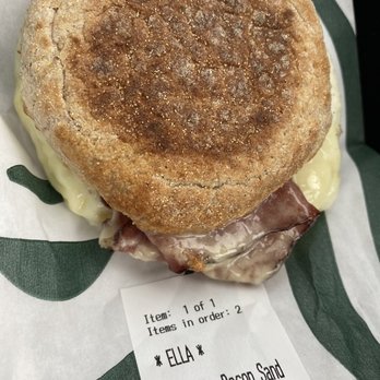 Starbucks - Reduced fat turkey bacon sandwich - Coffee & Tea Near Me - Ventura, California Starbucks - Reduced fat turkey bacon sandwich - Coffee & Tea Near Me - Ventura, California