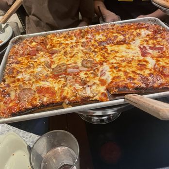 Pizza House - Large Sicilian pizza - Pizza Near Me - Ann Arbor, Michigan