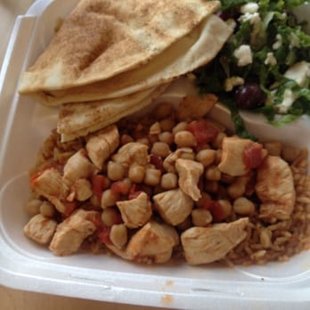 Firdous Express - Chicken w/ Spicy Rice & Tomato Sauce - Greek Near Me - Columbus, Ohio