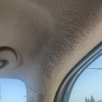 Platinum Wash & Mobile Detail - Headliner was ruined and handled improperly - Auto Detailing Near Me Platinum Wash & Mobile Detail - Headliner was ruined and handled improperly - Auto Detailing Near Me