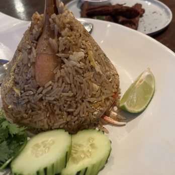 Naree Thai Restaurant - Crab Fried Rice and Beef Jerky - Thai Near Me - Long Beach, California