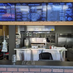 Firehouse Pizza - Inside menu