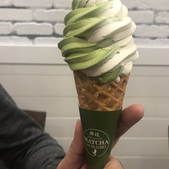 Matcha Cafe Maiko - Matcha + Vanilla mix soft serve - Coffee & Tea Near Me - Charlotte, North Carolina Matcha Cafe Maiko - Matcha + Vanilla mix soft serve - Coffee & Tea Near Me - Charlotte, North Carolina