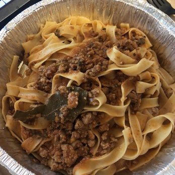 Storico Spaghetteria - Ragu di Carne (full size) $19 - Tuscan Near Me - Tustin, California Storico Spaghetteria - Ragu di Carne (full size) $19 - Tuscan Near Me - Tustin, California