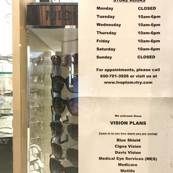 L V Optometry - hrs, ins, & info ;-) ... - Eyewear & Opticians Near Me - Millbrae, California L V Optometry - hrs, ins, & info ;-) ... - Eyewear & Opticians Near Me - Millbrae, California