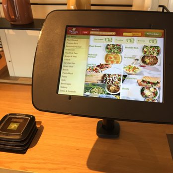 Panera Bread - Order on tablet and take a buzzer - will buzz when food is ready - Sandwiches Near Me - Mineola, New York Panera Bread - Order on tablet and take a buzzer - will buzz when food is ready - Sandwiches Near Me - Mineola, New York