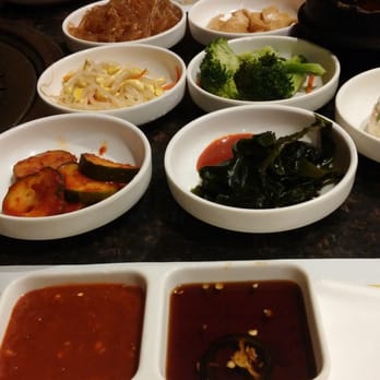Cham Soot Gol - The sides and dipping sauce :D - Korean Near Me - Buena Park, California Cham Soot Gol - The sides and dipping sauce :D - Korean Near Me - Buena Park, California