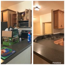 Buckingham Custom Cleaning Service - Before & After - Kitchen