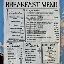 Lena's Café - Menu