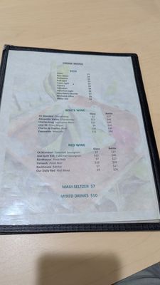 Menu photo 7 O'ahu Grill Honolulu, HI