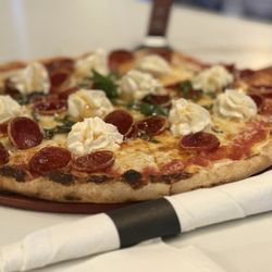 Crust Brewing - Pepperoni pizza