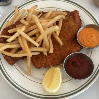 Florentin  - The aforementioned Schnitzel- incredible! - Mediterranean Near Me - New York, New York