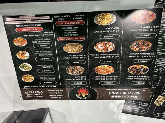 Menu photo 2 Crabby Crabby San Leandro, CA