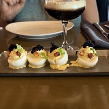 Carson Kitchen - The deviled eggs. - New American Near Me - Las Vegas, Nevada