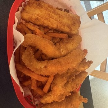 Oscar's Pier 83 - Cod and calamari combo - Fish & Chips Near Me - Glendale, Arizona Oscar's Pier 83 - Cod and calamari combo - Fish & Chips Near Me - Glendale, Arizona