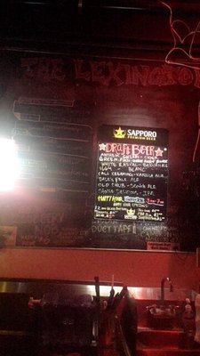 Menu photo 1 The Lexington Bar Los Angeles, CA Menu photo 1 The Lexington Bar Los Angeles, CA