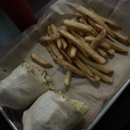 Chicken Caeser wrap