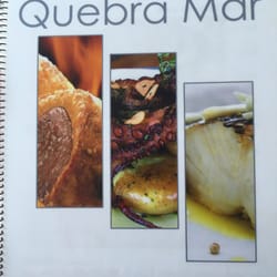 Quebra Mar Restaurante - Menu cover.