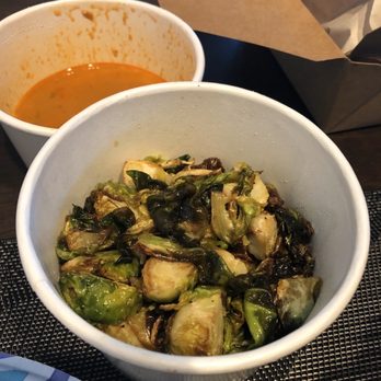 Hat Yai - Stir fried Brussel sprouts - Thai Near Me - Portland, Oregon Hat Yai - Stir fried Brussel sprouts - Thai Near Me - Portland, Oregon