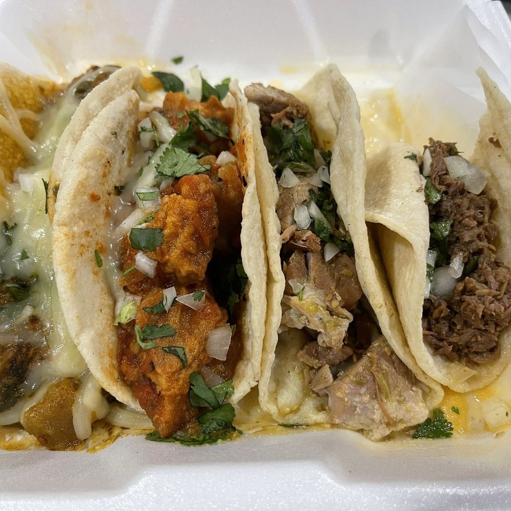 Tacos Madres - Rajas, chicharrón, carnitas and asada taco. - Tacos Near Me - Baldwin Park, California Tacos Madres - Rajas, chicharrón, carnitas and asada taco. - Tacos Near Me - Baldwin Park, California