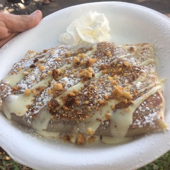 Crepes Hawaii - Delicious sweet apple pie - Creperies Near Me