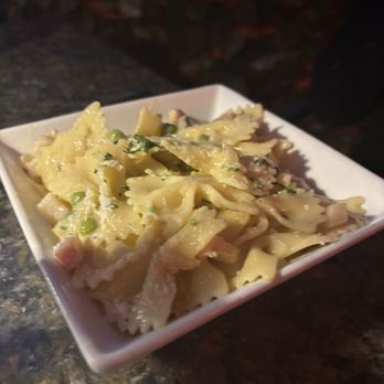Bellacosa Wine and Tapas Bar - Farfalle carbonara - Wine Bars Near Me - Dobbs Ferry, New York