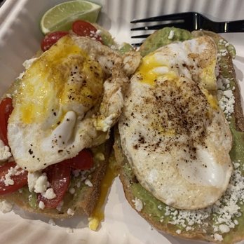 Cafe One Eight - Avocado toast & eggs over easy - Cafes Near Me - Lancaster, Pennsylvania
