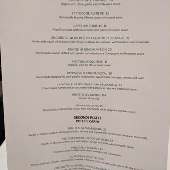Romeo's - Menu3 - Italian Near Me - Jackson Heights, New York
