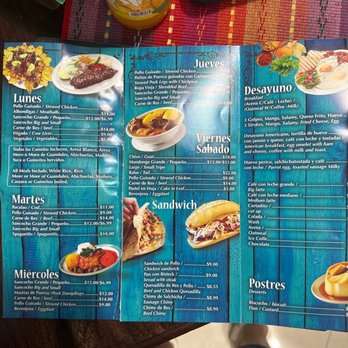Aroma Tropical - Food menu - Latin American Near Me - Miami, Florida