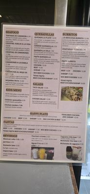Menu photo 1 La Mexicana Hattiesburg, MS