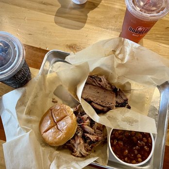 City Barbeque - Pulled Pork Sandwich, Naked Beef Brisket (no bun), Baked Beans with Brisket - Barbeque Near Me - Kentwood, Michigan City Barbeque - Pulled Pork Sandwich, Naked Beef Brisket (no bun), Baked Beans with Brisket - Barbeque Near Me - Kentwood, Michigan