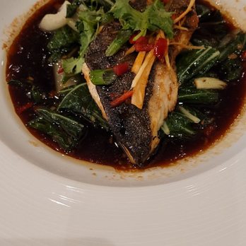 et al. - Grilled Kona Kampachi in chili soy broth - Breakfast & Brunch Near Me - Honolulu, Hawaii et al. - Grilled Kona Kampachi in chili soy broth - Breakfast & Brunch Near Me - Honolulu, Hawaii