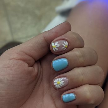D'Vine Nails Spa - Matching gel Mani and Pedi with gel nail art. Got lots of compliments! - Nail Salons Near Me - Anaheim, California D'Vine Nails Spa - Matching gel Mani and Pedi with gel nail art. Got lots of compliments! - Nail Salons Near Me - Anaheim, California