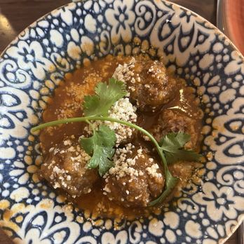 Oyamel - Albóndigas Enchipotladas Con Queso Doble Crema - Mexican Near Me - Washington, DC, District of Columbia
