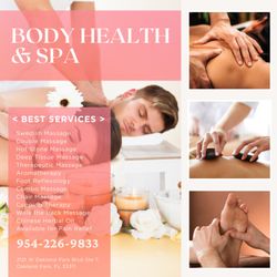 Body Health & Spa - Check out our services and benefits