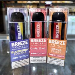Elegant smokes & vapes - Breeze In stock