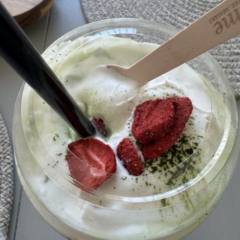 OKOME すし - Strawberry Matcha - Coffee & Tea Near Me - Fresno, California