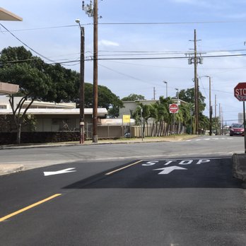 Kaimuki Municipal Parking - March 2018 paved- yay! - Parking Near Me - Honolulu, Hawaii