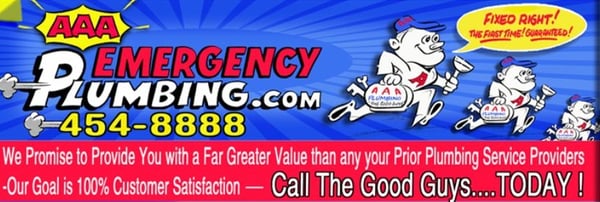 AAA Emergency Plumbing Logo