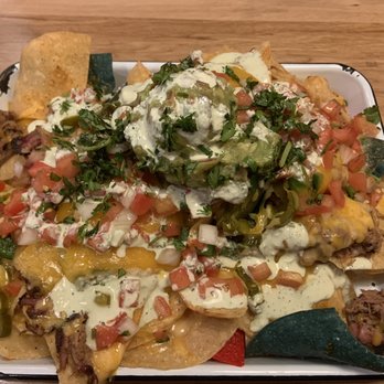 The Smoke Pit - pork Barbecue Nachos - Southern Near Me - Salisbury, North Carolina The Smoke Pit - pork Barbecue Nachos - Southern Near Me - Salisbury, North Carolina