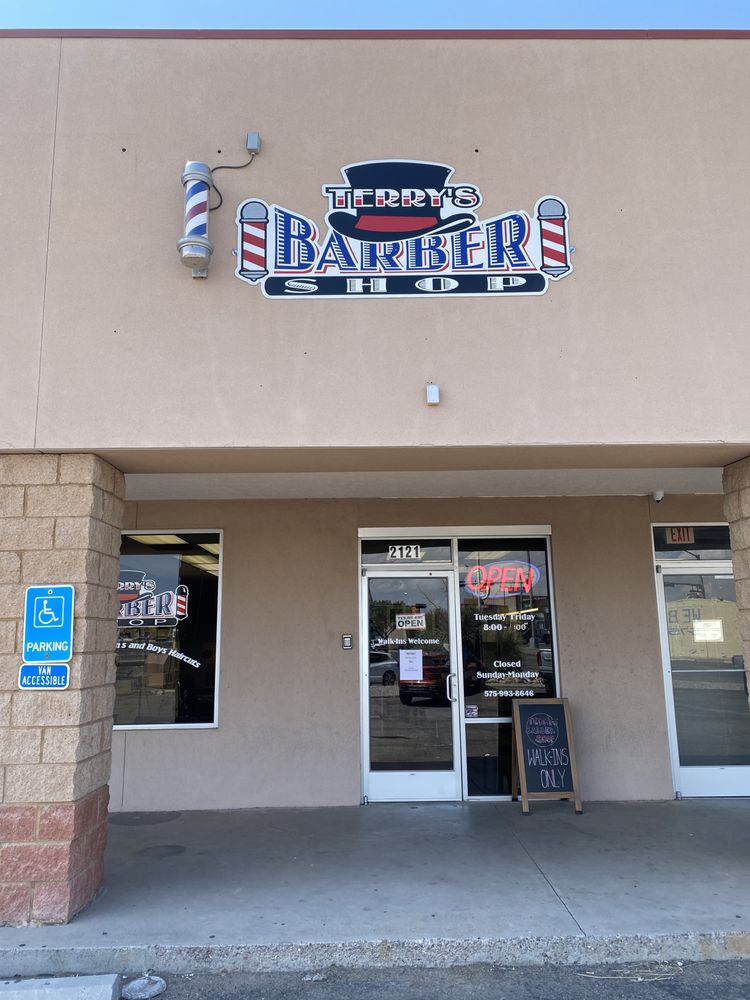 Terry's Barber Shop Logo